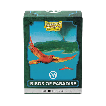 Dragon Shield MTG Retro Series - Birds of Paradise Brushed Art Sleeves (100) - official product image 2