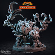 Pumpkin Miniature - resin tabletop miniature front view