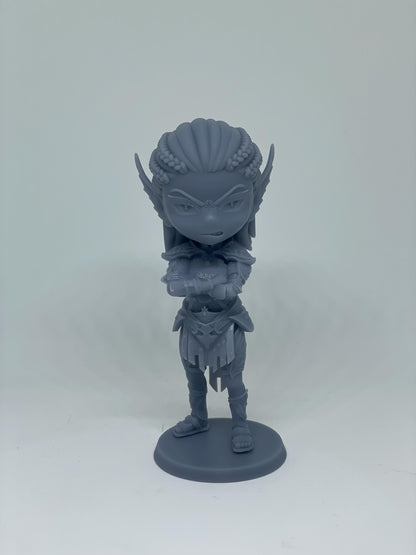 Lae'zel Chibi Figure - Baldur's Gate 3 - Alternate view 5