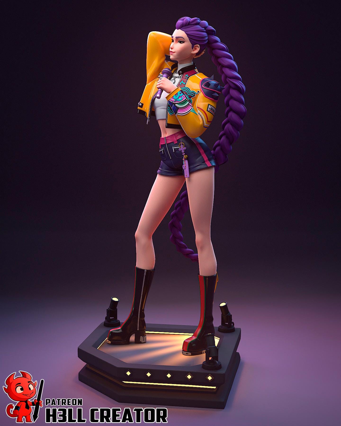 Rumi KPop Demon Hunters Figure - Alternate view 6