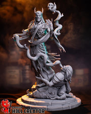 Vecna Figure - resin tabletop miniature front view