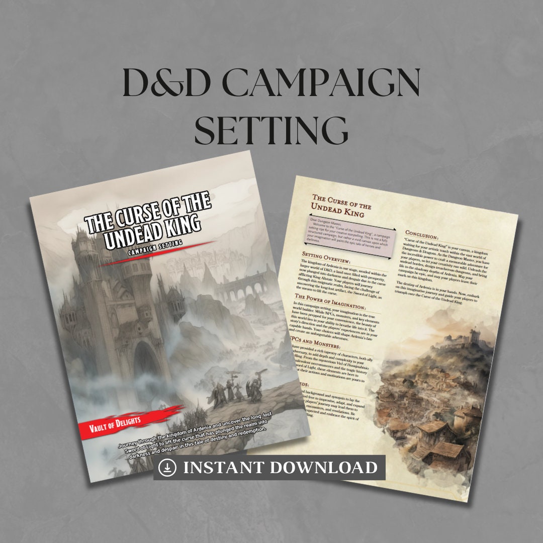 Curse of the Undead King Campaign Setting