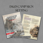 Curse of the Undead King Campaign Setting - digital download preview