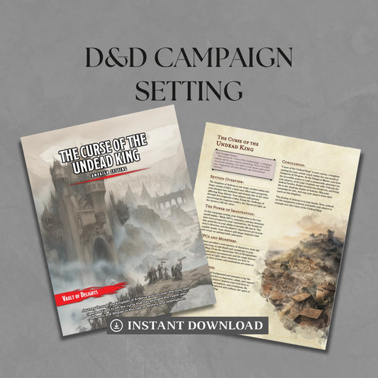 Curse of the Undead King Campaign Setting