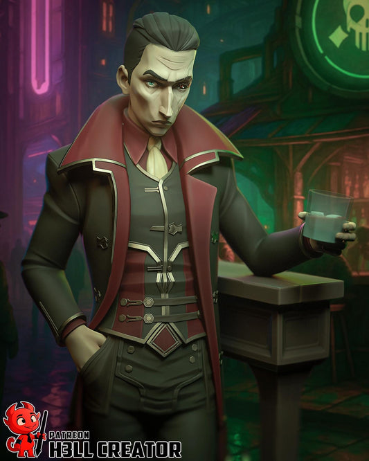 Silco Resin Miniature Figurine I Game Character I League of Legends Arcane I Gift for Him Her I Birthday Gift I Anime