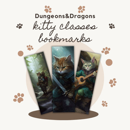 Cat Classes Bookmarks