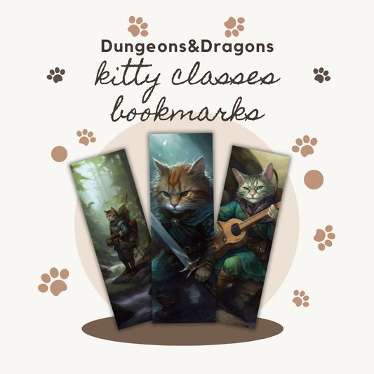 Cat Classes Bookmarks