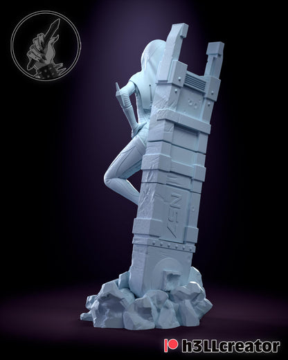Kasumi Figure - Mass Effect - Alternate view 4