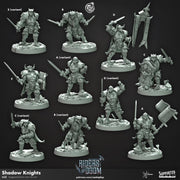 Paladin Miniature - resin tabletop miniature front view