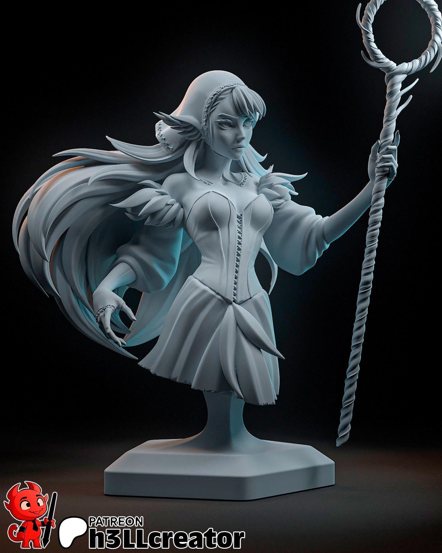 Marcille Bust - Delicious in Dungeon - Alternate view 3