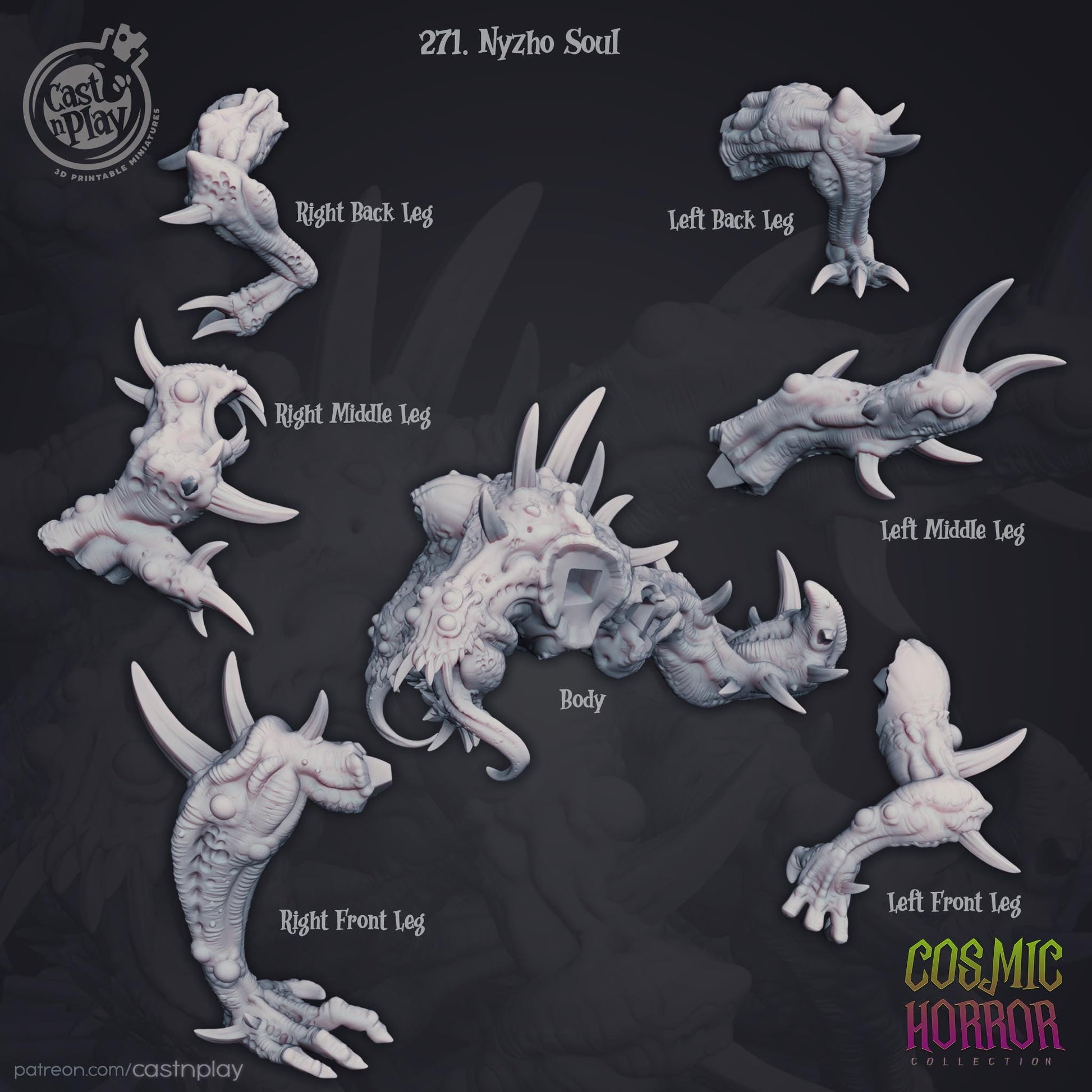 Abomination Enemy Miniature - Alternate view 3