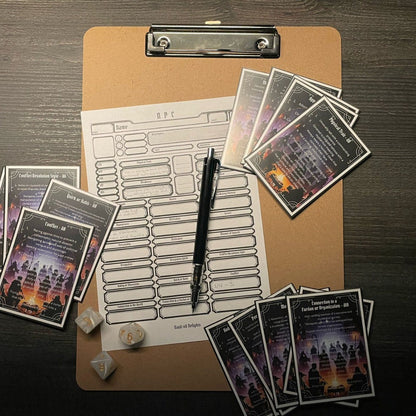NPC Generator Cards - Alternate view 3