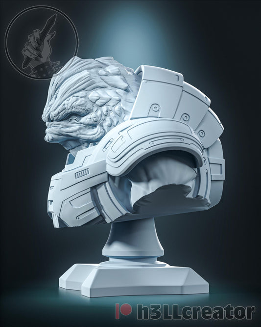 Grunt Bust - Mass Effect - Alternate view 2