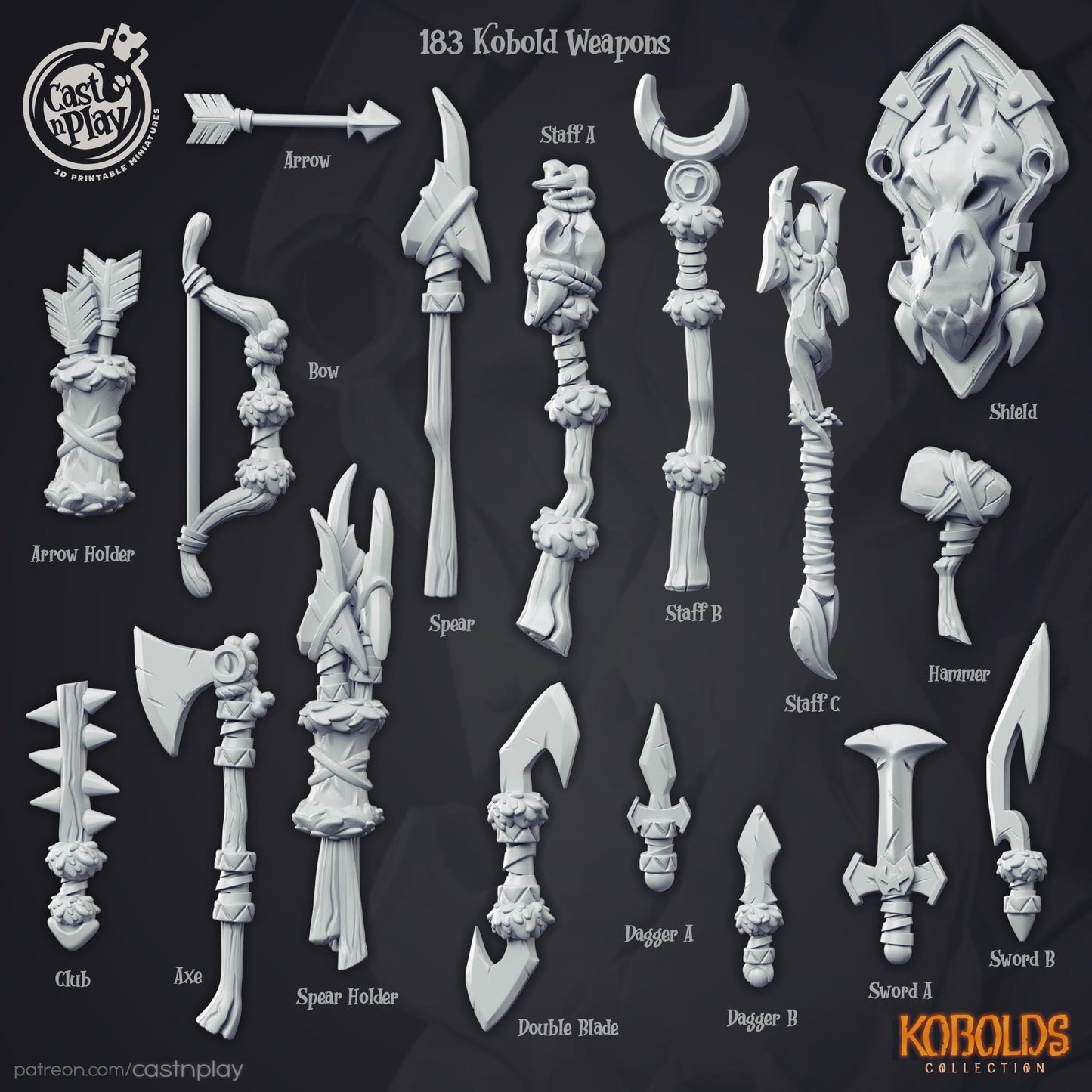 Kobold Collection Weapons Set Terrain
