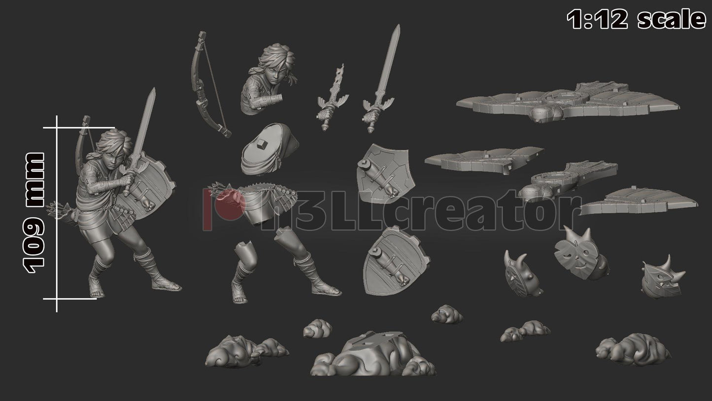 Link Legend of Zelda Figure - Alternate view 4