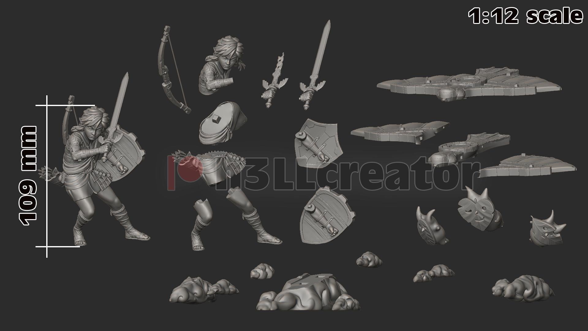 Link Legend of Zelda Figure - Alternate view 4