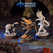 Rogue Miniature - resin tabletop miniature front view