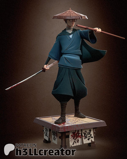 Mizu Blue Eye Samurai Figure - Alternate view 2