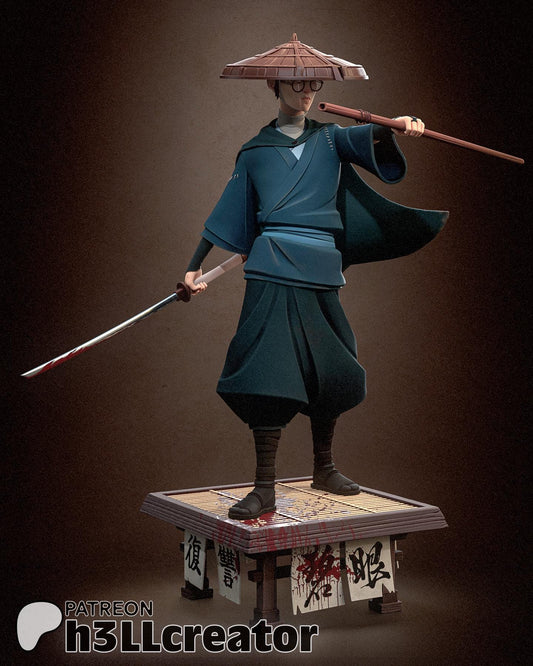 Mizu Blue Eye Samurai Figure - Alternate view 2