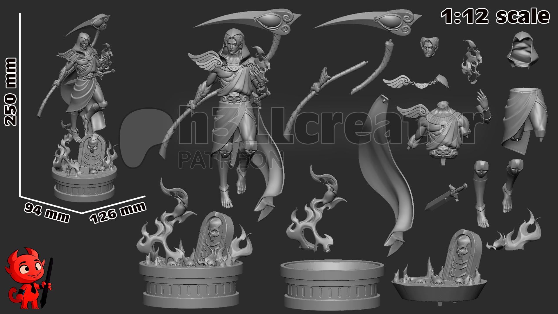Thanatos Figure - Hades - Alternate view 8