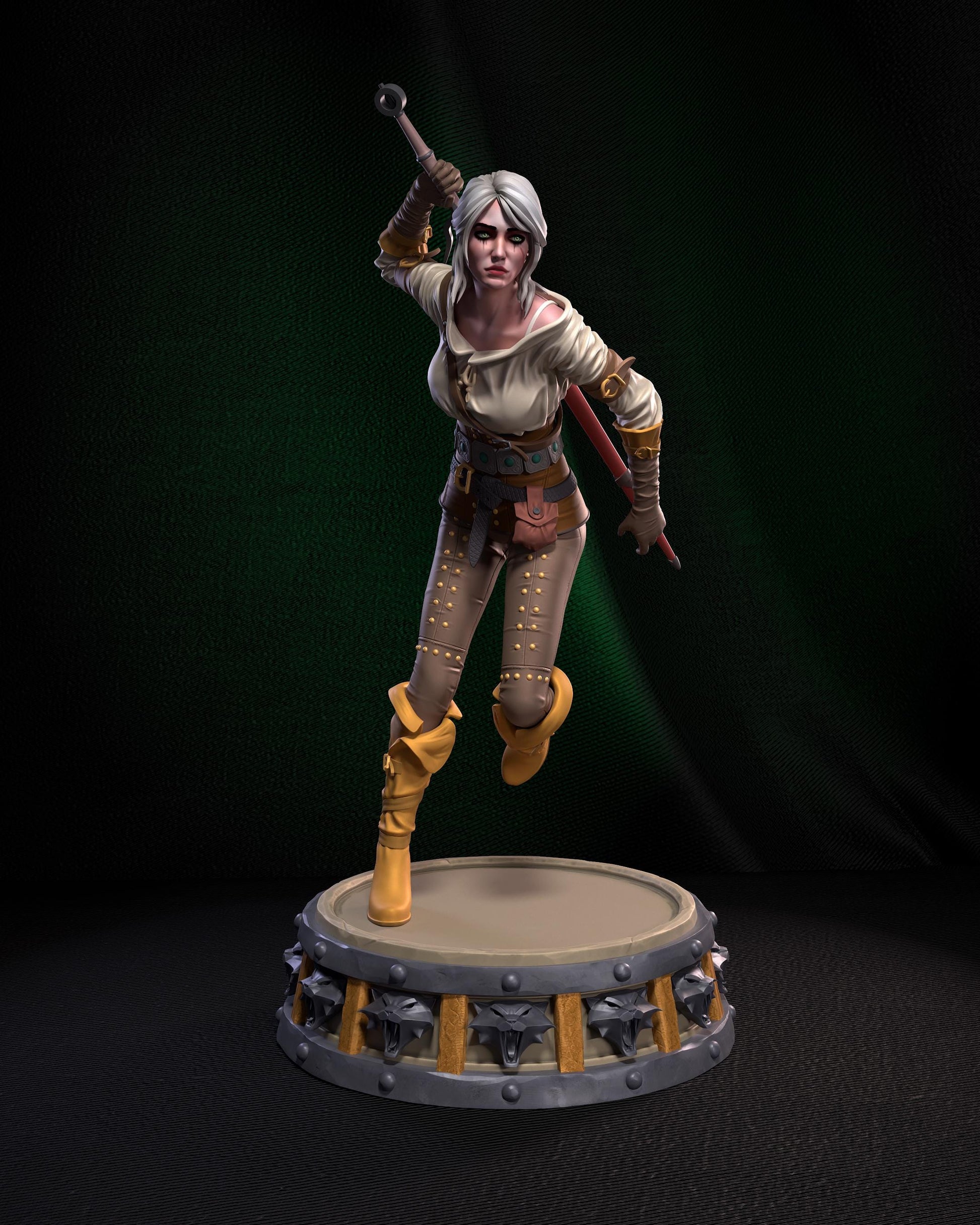 Ciri The Witcher 3 Figure - Alternate view 2