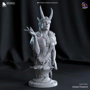 Mizora Bust - Baldur's Gate 3 - resin tabletop miniature front view
