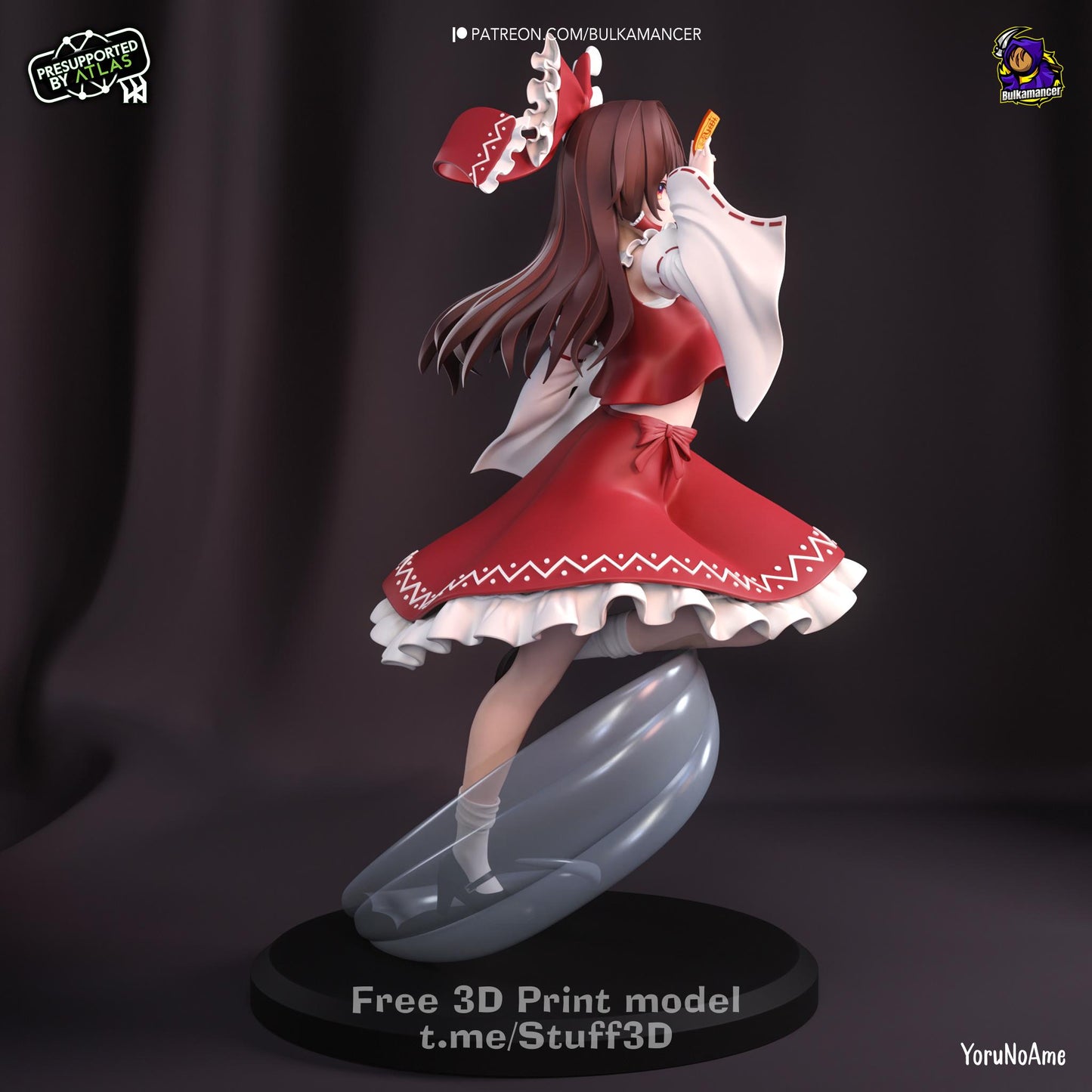 Reimu Hakurei Touhou Project Figure - Alternate view 3