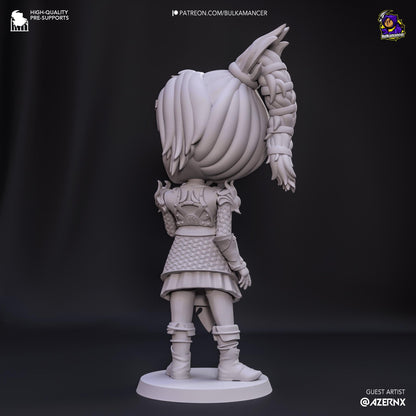 Shadowheart Chibi Figure - Baldur's Gate 3 - Alternate view 5
