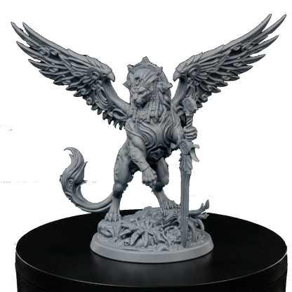 Sphinx miniature by Late Night Miniatures