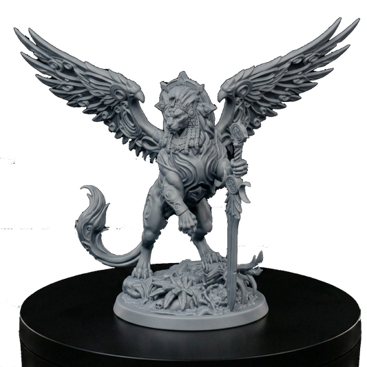 Sphinx miniature by Late Night Miniatures