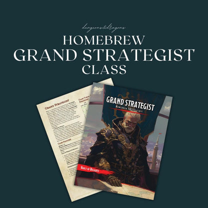 Grand Strategist Homebrew Class Guide
