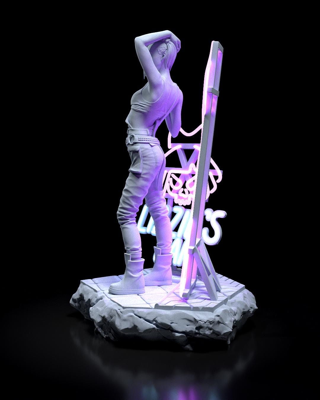 Judy Alvarez Figure - Cyberpunk 2077 - Alternate view 5