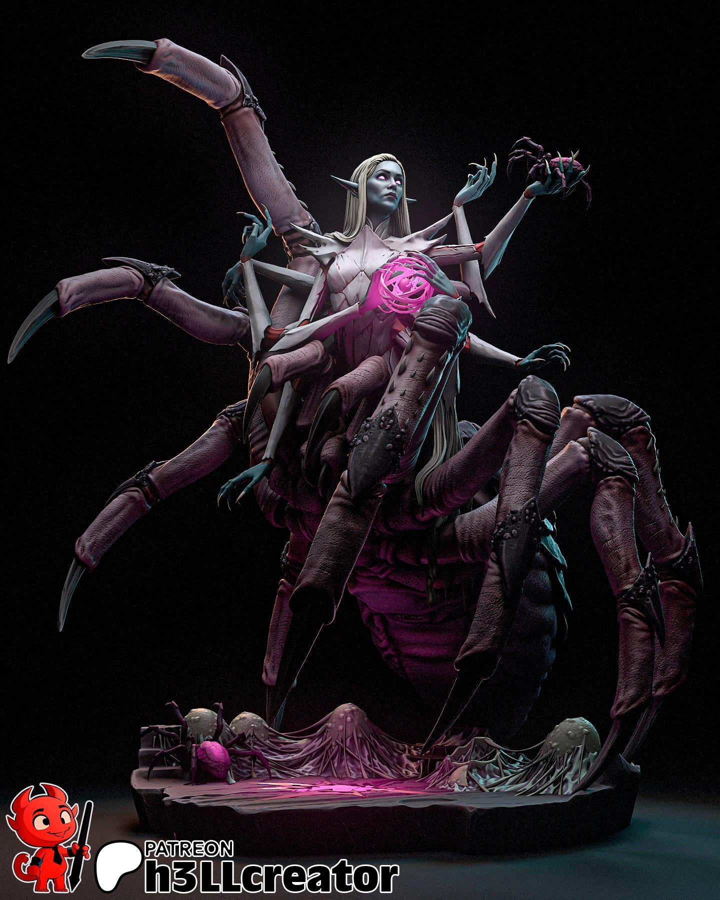 Lolth Figure - Baldur's Gate 3 - Alternate view 4