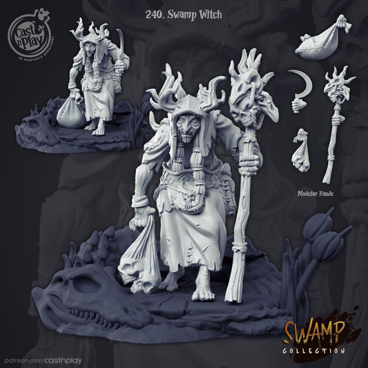 Witch Hag Miniature - Alternate view 2