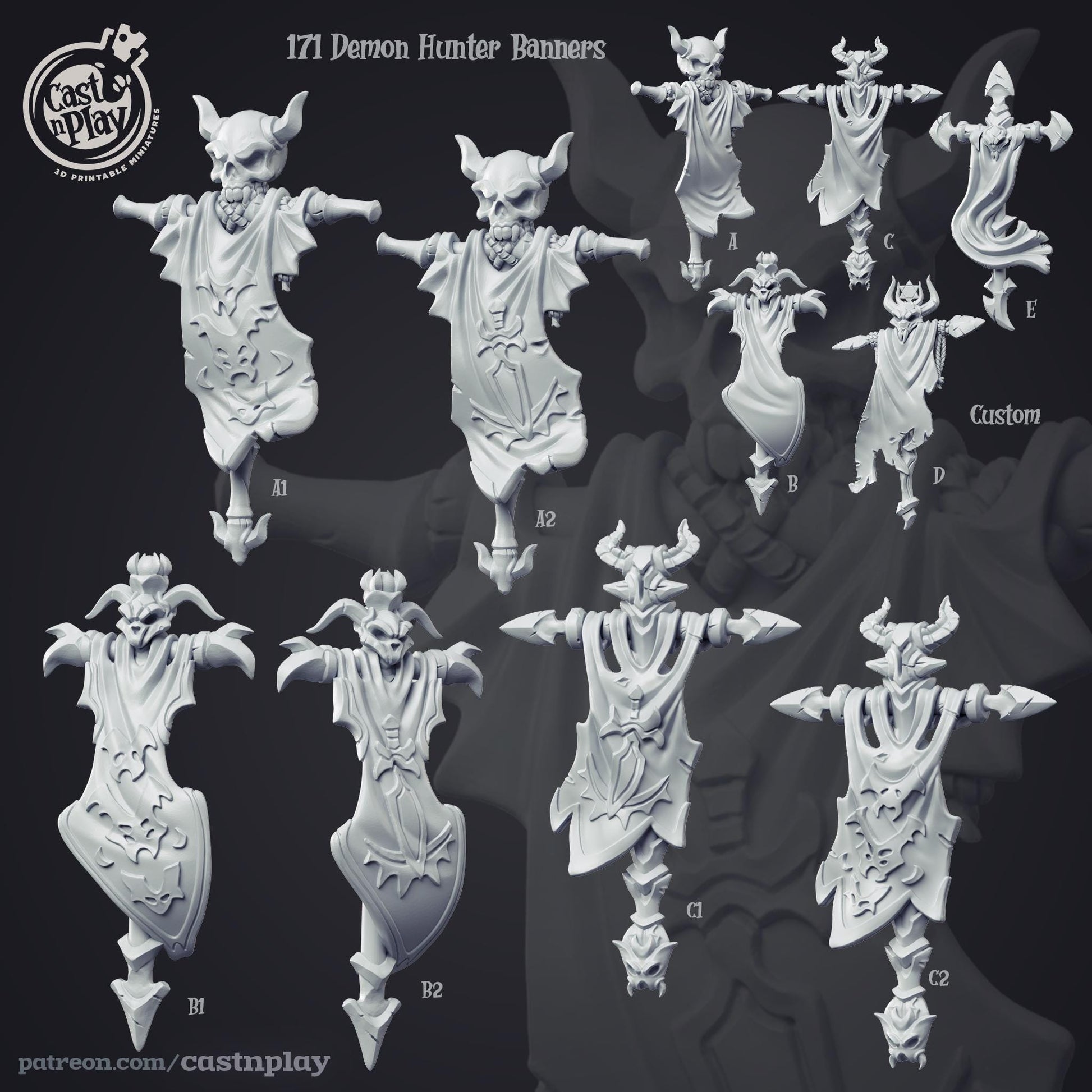 Demon Hunter Banner Scatter Terrain