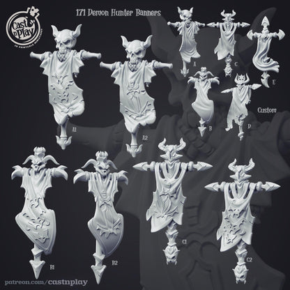 Demon Hunter Banner Scatter Terrain