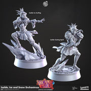 Sorcerer Miniature - resin tabletop miniature front view