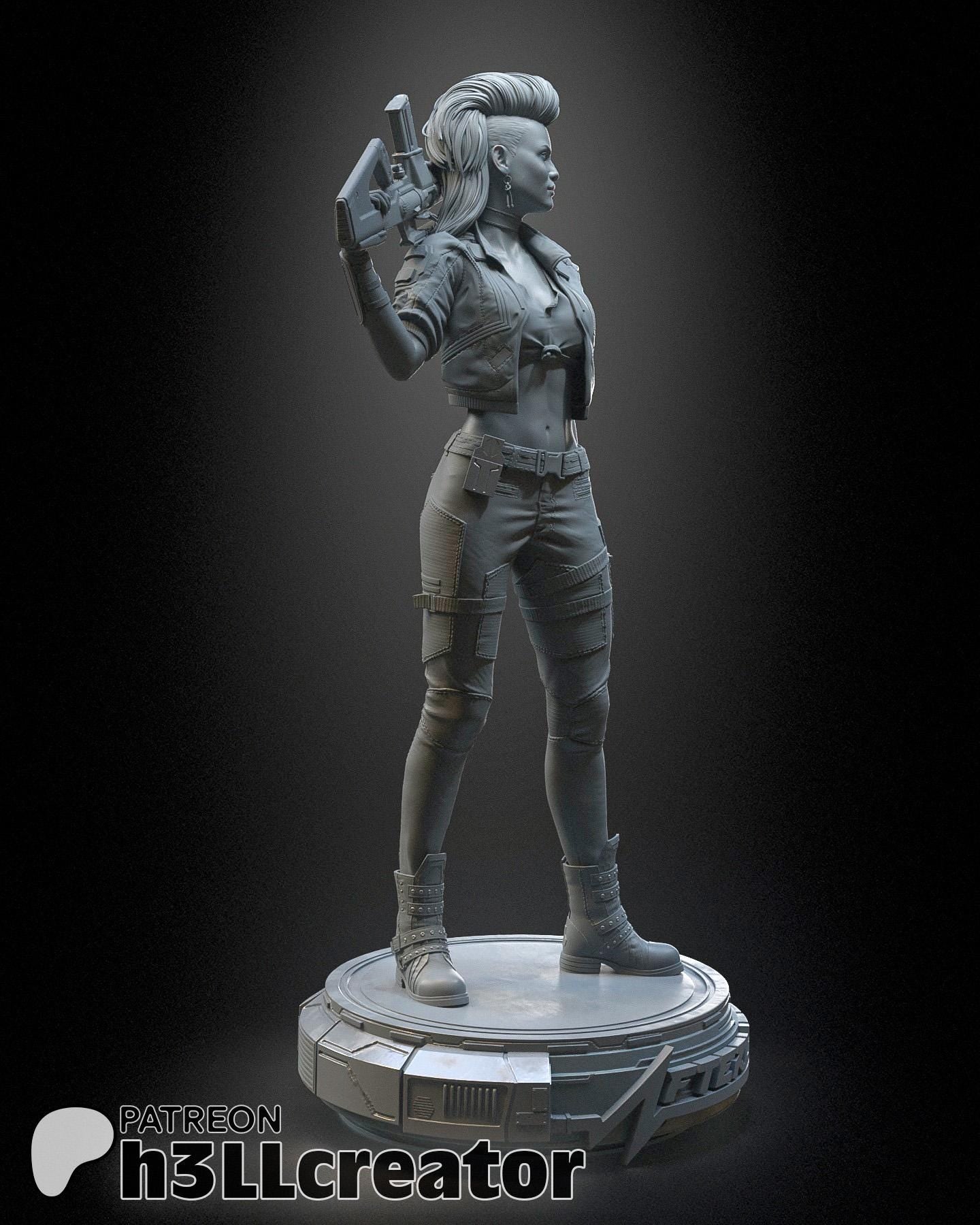 Rogue Amendiares Figure - Cyberpunk 2077 - Alternate view 5