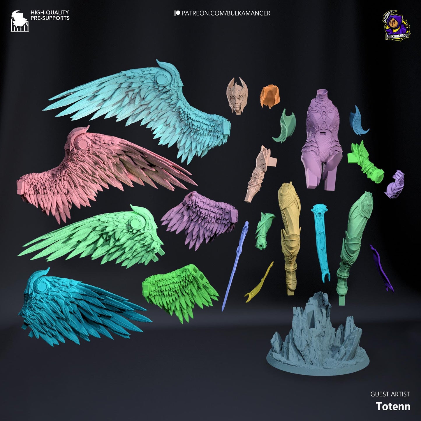 Dame Aylin Resin Figurine | Baldur's Gate 3 | FAN Made