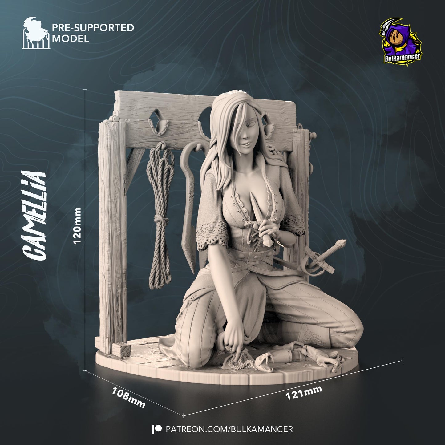 Camellia Figure - Wrath of the Righteous