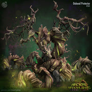Forest Dragon Miniature - resin tabletop miniature front view