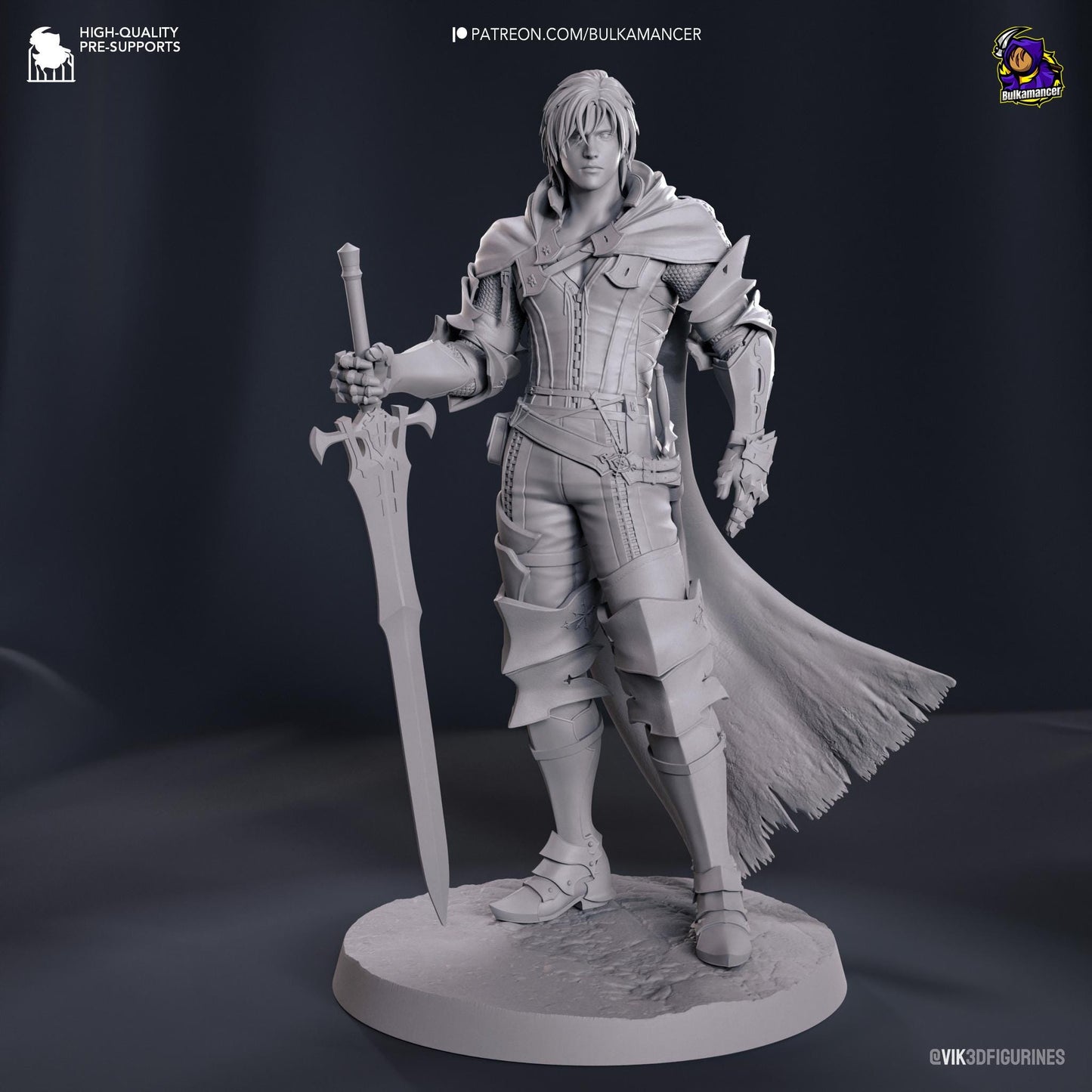 Clive Rosfield Resin Figurine | Final Fantasy XVI | FAN Made