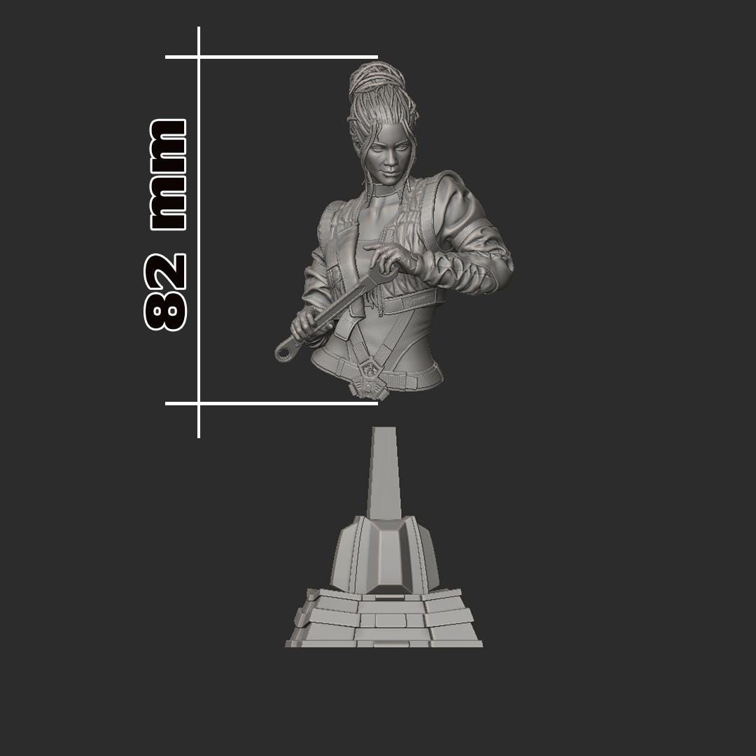 Panam Palmer Bust - Cyberpunk 2077 - Alternate view 3