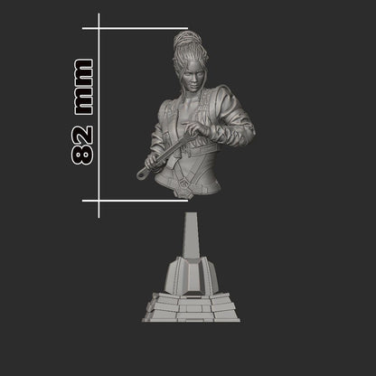 Panam Palmer Bust - Cyberpunk 2077 - Alternate view 3