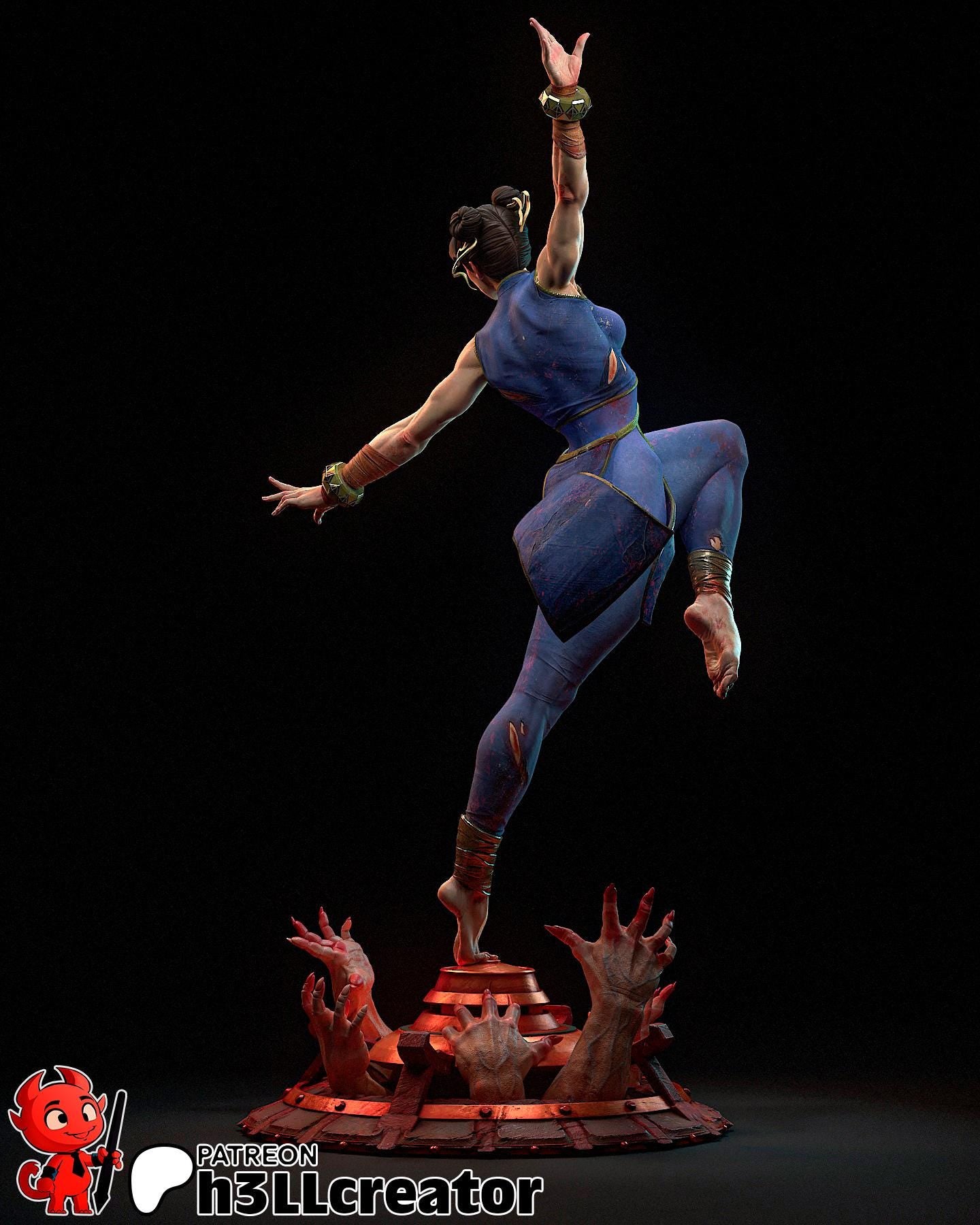 Chun Li Figure - Street Fighter - Alternate view 2