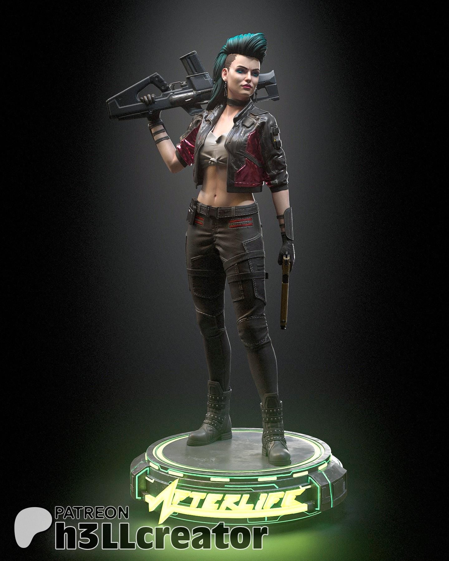 Rogue Amendiares Figure - Cyberpunk 2077