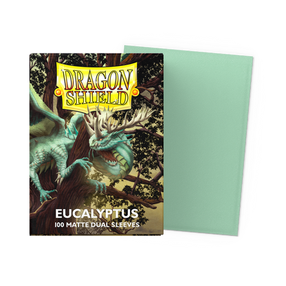 Dragon Shield Japanese Dual Matte Sleeves - Eucalyptus product image