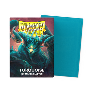 Dragon Shield Standard Matte Sleeves - Turquoise