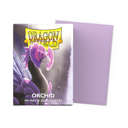 Dragon Shield Dual Matte Sleeves - Orchid Emme (100) - official product image