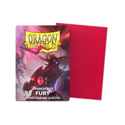 Dragon Shield Fury Dual Matte Japanese-size sleeves (60) - official retail packaging